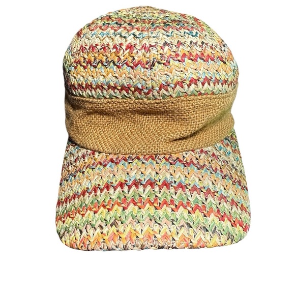 Grace Hats Buzz Hat Bow Linen Weave Made in Japan Multi Color Baseball Style - Picture 12 of 13